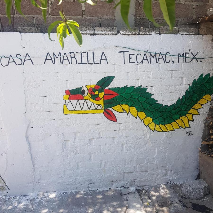 Готель Casa Amarilla Tecamac Santa Cruz Tecamac Екстер'єр фото