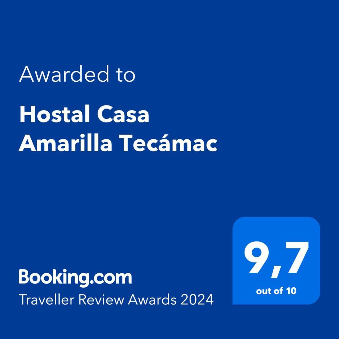 Готель Casa Amarilla Tecamac Santa Cruz Tecamac Екстер'єр фото